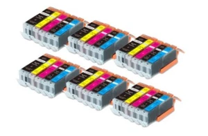 30 Pk PGI250XL CLI251XL Ink Set For Canon Pixma MG5420 MG5520 MG6320 MX722 MX922 - Picture 1 of 1