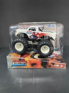 Muscle Machines Captain America Monster Truck 1:43 Scale New in Box NIB SEE PICS - Picture 1 of 5
