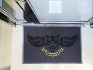 Alfombra rectangular de PVC de la Fuerza Policial de Hong Kong HKPF Unidad de Deberes Especiales SDU - Imagen 1 de 12