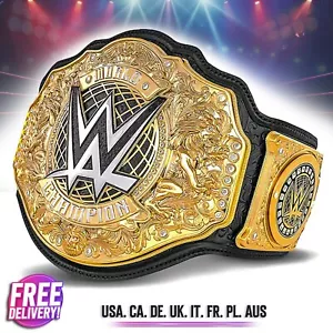 WWE World Heavyweight Championship New Adult Classic Title Belt Zinc 2mm Replica - Picture 1 of 5
