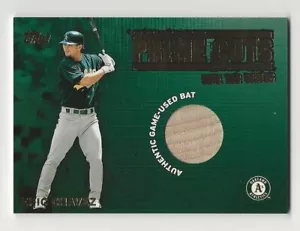 2003 Topps Prime Cuts Pine Tar Relics #EC1 Eric Chavez Game Used Bat #196/200 - Picture 1 of 1