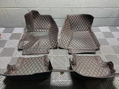 Juego de alfombrillas de diamante para Audi S5 2018-2023 interiores originales OEM Foto 1 de 4