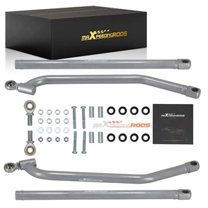 Upper Lower High Clearance Radius Rods Bars Kit for Polaris RZR TURBO XP EPS - Picture 1 of 14