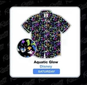 RSVLTS Disney AQUATIC GLOW Shirt 2024 SDCC Comic Con Exclusive NEU XL - Bild 1 von 1