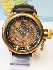 INVICTA RUSSIAN DIVER SUB SECOND WINDING 1090 MEN'S FULL WORKING VTG - Picture 1 of 24