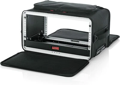 Gator Cases GR-RACKBAG-4UW Lightweight Rack Bag W/ Tow Handle And Wheels - 4U - Image 1 of 4