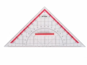 1 Geometriedreieck Groß 22 cm mit Griff (abnehmbar) Geo-Dreieck - Bild 1 von 2