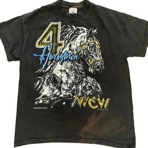 Vintage 4 Horseman Flair Chris Benoit Dean Melanko McMichaels 1996 WCW XL TSHIRT - Bild 1 von 11
