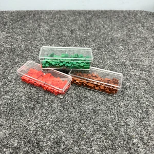 Risk Pieces 3 Colors Armies Vintage Hasbo Board Game Parts & Dice 1980s - Picture 1 of 7