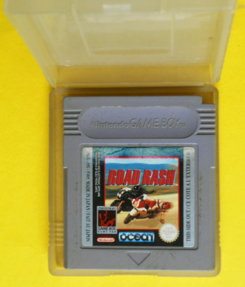 Jeu Jeux Nintendo Game Boy Road Rash DMG H5 FAH Made In Japan The Game Boy Us Jx - Image 1 of 1