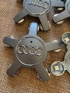 Nabendeckel Sternkappe Audi 135mm A3 A4 A5 A6 A8 Nieten 4F0601165N Spinne - Bild 1 von 5