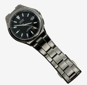 Citizen "ATTESA" Eco Drive Radio Solar 1621 Watch Used - Picture 1 of 8
