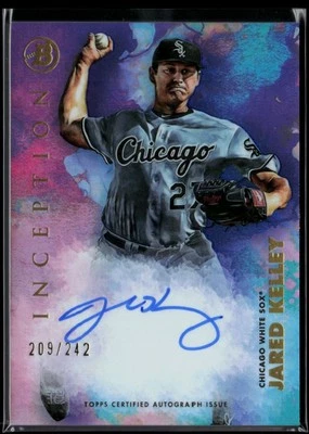 2021 Bowman Inception Autograph #PA-JK Jared Kelley 209/242 - Image 1 of 2