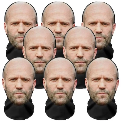 2025 New 3D Printed Mask Elastic Mesh Cosplay Headwear Hip Hop Fashion Full Face - Image 1 of 4