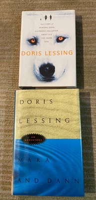Lot of 2 Doris Lessing Hardcover Books~Mara & Dann and the Sequel~First Editions - Image 1 of 4
