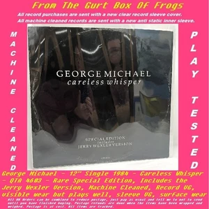 George Michael - 12" SNGL 1984 - Careless Whisper - QTA 4603 - Special Edition - Bild 1 von 6