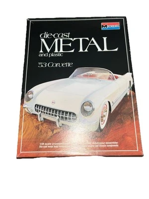 Monogram 1953 Corvette 6100 die cast kit NOB - Image 1 of 4
