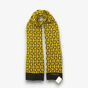 Vintage Katharine Hamnett Wool Scarf Classic Monogram Winter Warmer Neck Scarves - Picture 1 of 6