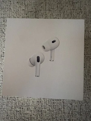 Apple AirPods Pro 2nd Generation with MagSafe Charging Case USB-C White  - Image 1 of 3