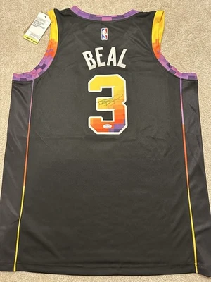 Bradley Beal Phoenix Suns Autograph Signed Jersey PSA Cert Auto Large - Image 1 of 3