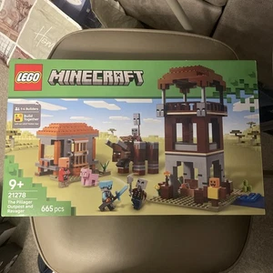 LEGO Minecraft The Pillager Outpost and Ravager 21278 NEW SEALED BOX ππβ€οΈ - Picture 1 of 6