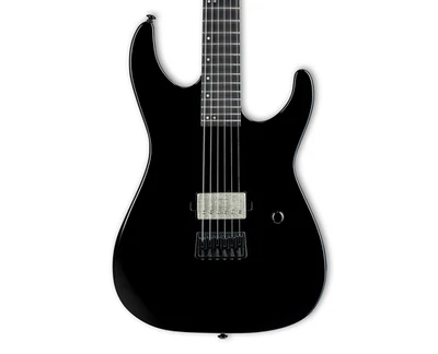 Guitarra Eléctrica Barítono ESP LTD M-201HT - Negra con Palo de Palo FB - Stock B Foto 1 de 4