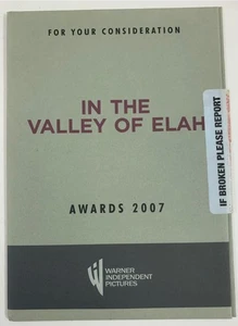 IN THE VALLEY OF ELAH : For Your Consideration DVD 2007 Academy Award Screener - Picture 1 of 4