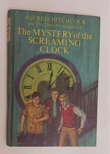 THREE INVESTIGATORS #9 MYSTERY OF THE SCREAMING CLOCK ROBERT ARTHUR 1967 1972 HC - Bild 1 von 8