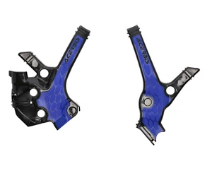 ACERBIS X PROTEZIONI TELAIO GRIP YAMAHA YZ 85 2022 - 2024 NERO BLU NUOVO - Foto 1 di 1