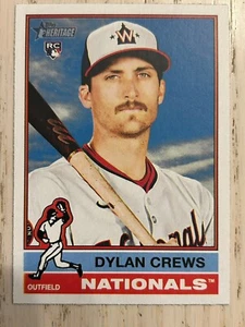 Topps Heritage Dylan Crews RC 2025 #247 cantidad disponible - Imagen 1 de 1