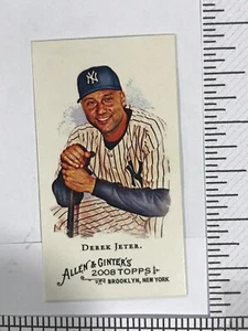 2008 Allen & Ginter's Derek Jeter #120 Mini, Yankees - Picture 1 of 2