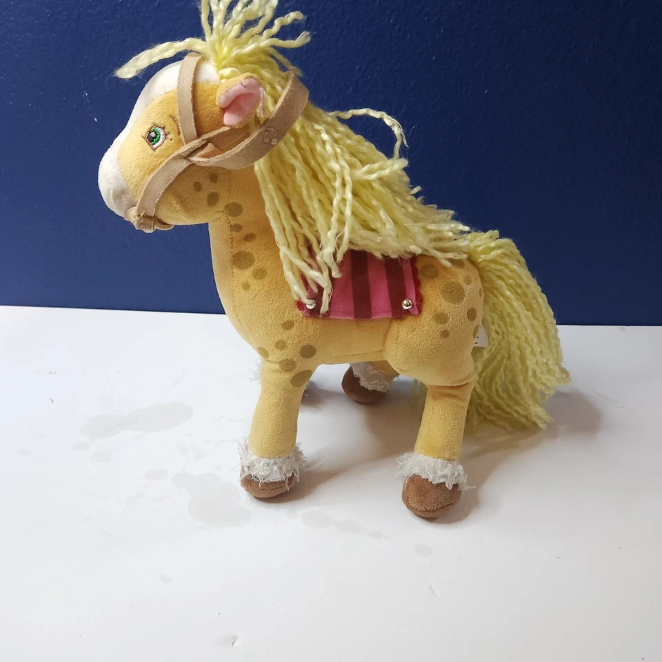 FRESA PASTEL MIEL PASTEL CABALLO 10,5" PELUCHE PONY JUGUETE 2004 Bandai Foto 1 de 4