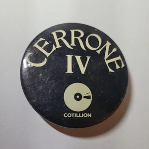 Vtg 70s CERRONE IV Music Pin Button French Disco Cotillion Love Shirts Jelly USA - Picture 1 of 6