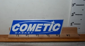Racing contingency stickers decals Cometic Gasket Blue from NHRA/AHDRA/NASCAR H1 - Picture 1 of 1