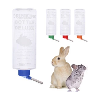 1000ml Rabbit Hamster Pet Water Drinking Bowl Bottle Feeder for Guinea Pig - Picture 1 of 20
