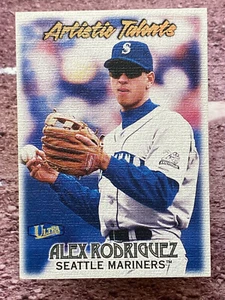 1998 Fleer Ultra Artistic Talents Alex Rodriguez #3AT - Picture 1 of 2