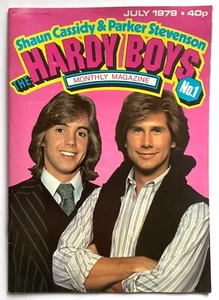 The Hardy Boys Monthly Magazine No 1 July 1979 Shaun Cassidy Parker Stevenson - Picture 1 of 4