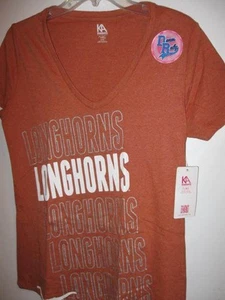 New w/tag misses LONGHORNS knit SHIRT small TEXAS UT university s women's tshirt - Picture 1 of 4