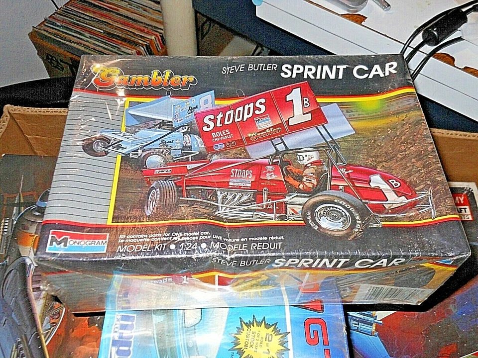 KIT Monogram GAMBLER Steve Butler  SPRINT CAR N. #2778 SCALA 1/24 NUOVO SEALED - Immagine 1 di 1