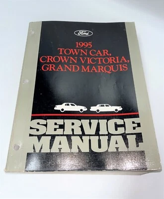 Ford Crown Victoria Grand Marquis 1995 manual de servicio de concesionario de fábrica Crown Victoria Grand Marquis Foto 1 de 2