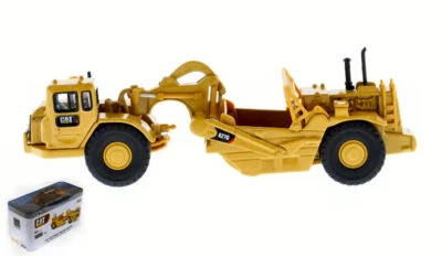 MODELLINO MEZZI CANTIERE DIECAST CAT 627G TRATTORE SCRAPER MODELLISMO SCALA 1:87 - Immagine 1 di 4