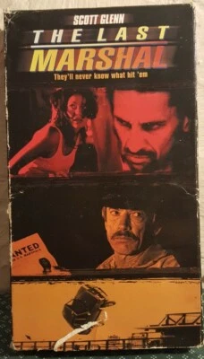 The Last Marshal VHS Tape Scott Glenn Drama Blockbuster Pre-Viewed - Image 1 of 3