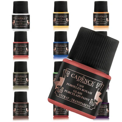 Cadence Glas- und Porzellanfarbe - transparent - 45ml