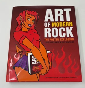 Art of Modern Rock : The Poster Explosion by Paul Grushkin & Dennis King - Picture 1 of 2