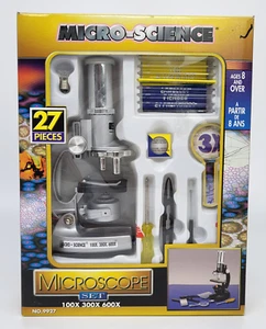 Micro Science Microscope Set 27 Pieces - Picture 1 of 4