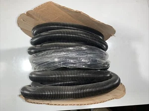 Wurth 1” X 50’ Split Wire Loom Conduit Polyethylene Tubing Black - Picture 1 of 3