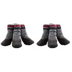  4 Pairs Socks for Booties Dog Small Dogs Padded Water Proof