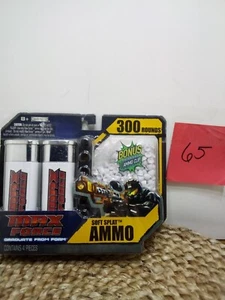 Max Force Soft Splat Ammo 300 Rounds With A Bonus Ammo Clip - Picture 1 of 7