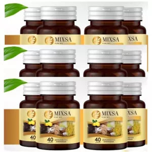12X MIXSA 5 OILS Natural Brain Bones Sleep Balance Stimulate Metabolism 480 Solf - Picture 1 of 12