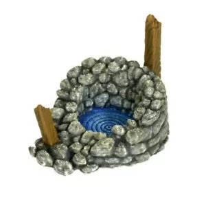 Fantasy for Dungeons & Dragons scenery terrain printed Ruined Well 28/32 scale - Picture 1 of 5